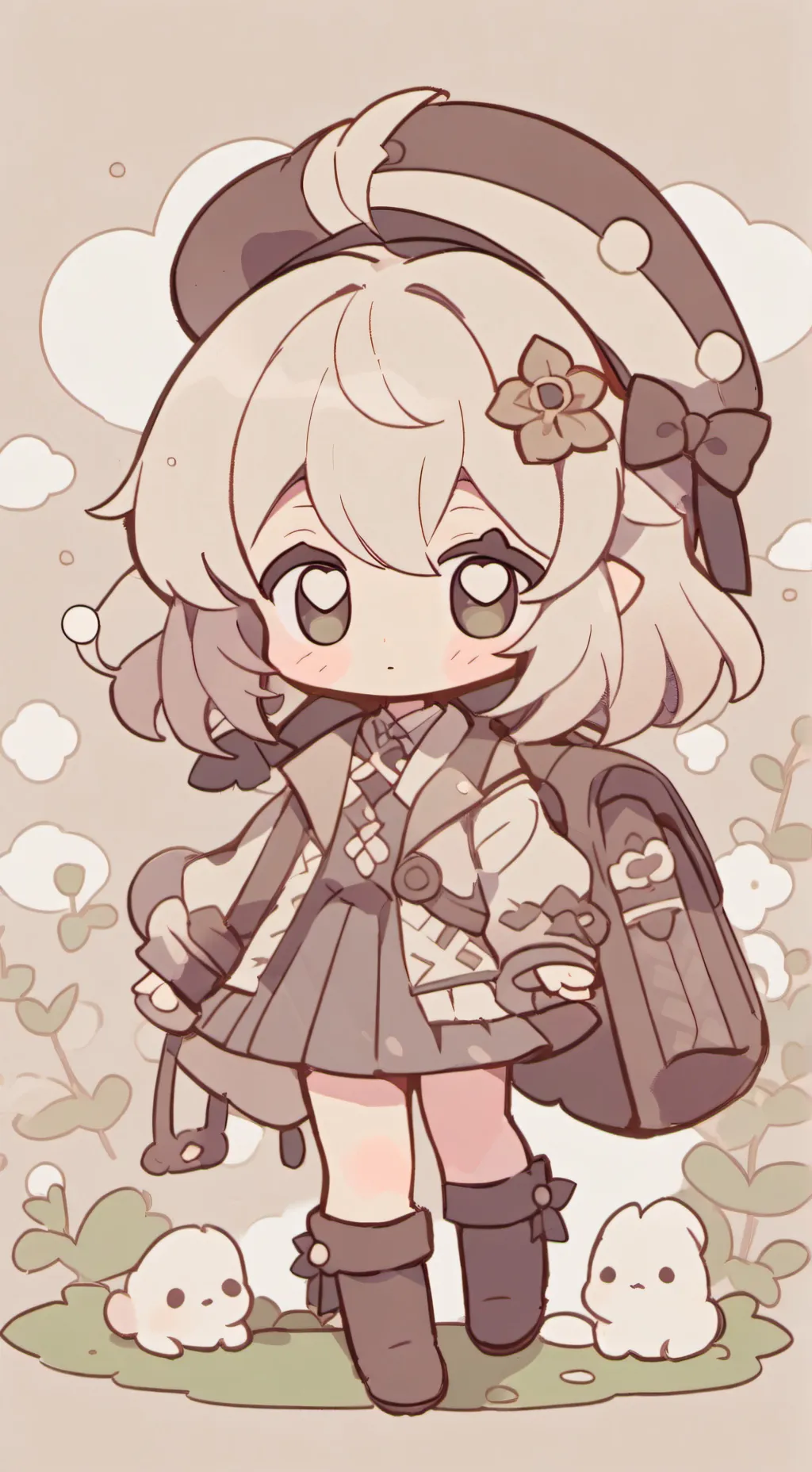 ai character: wof TF 6-Qibli background