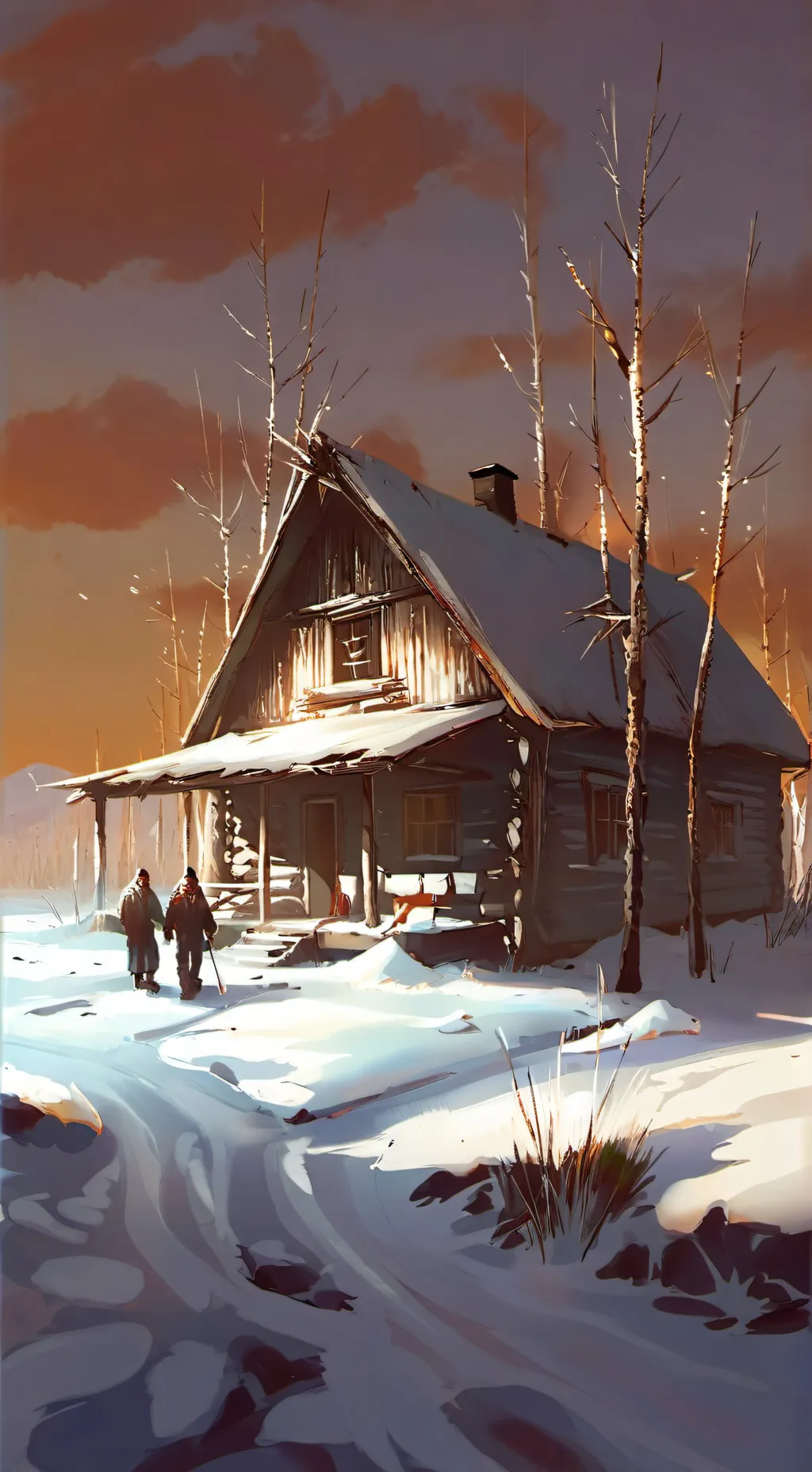 ai character: emily background