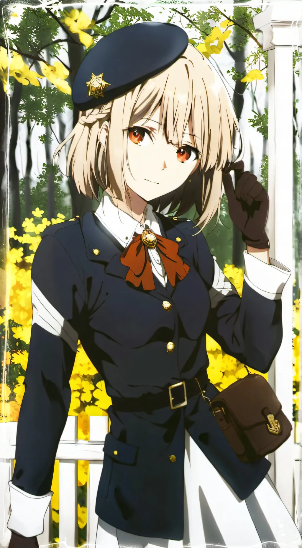 ai character: savanna background