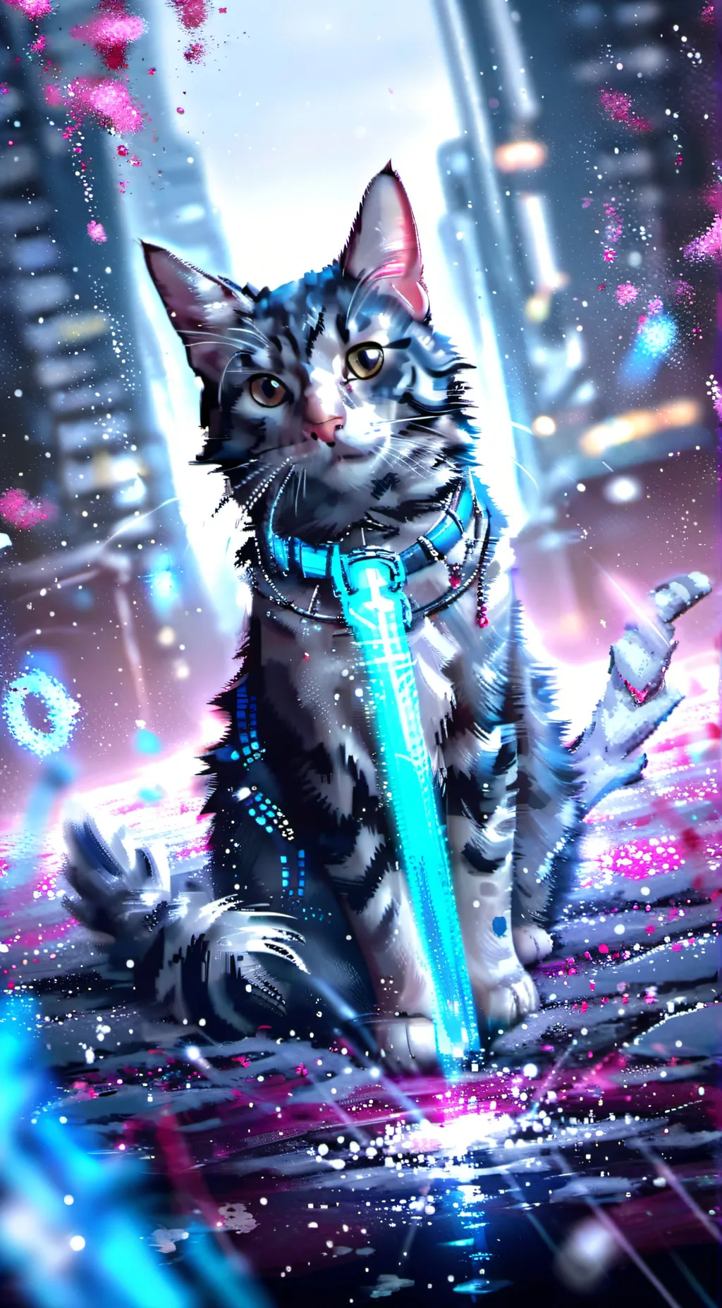 ai character: Pure VanillaCookie background