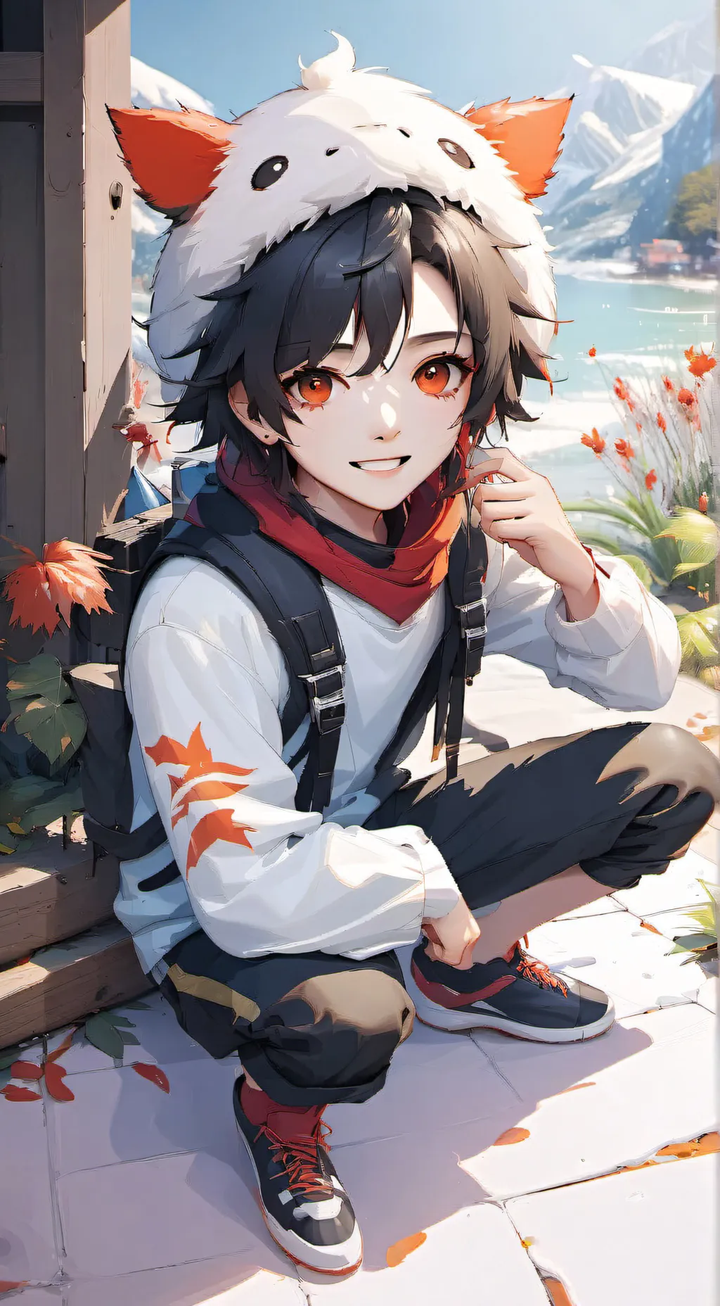 ai character: alex background