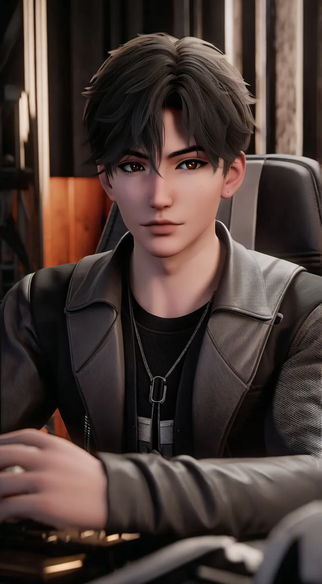 ai character: Gamer background