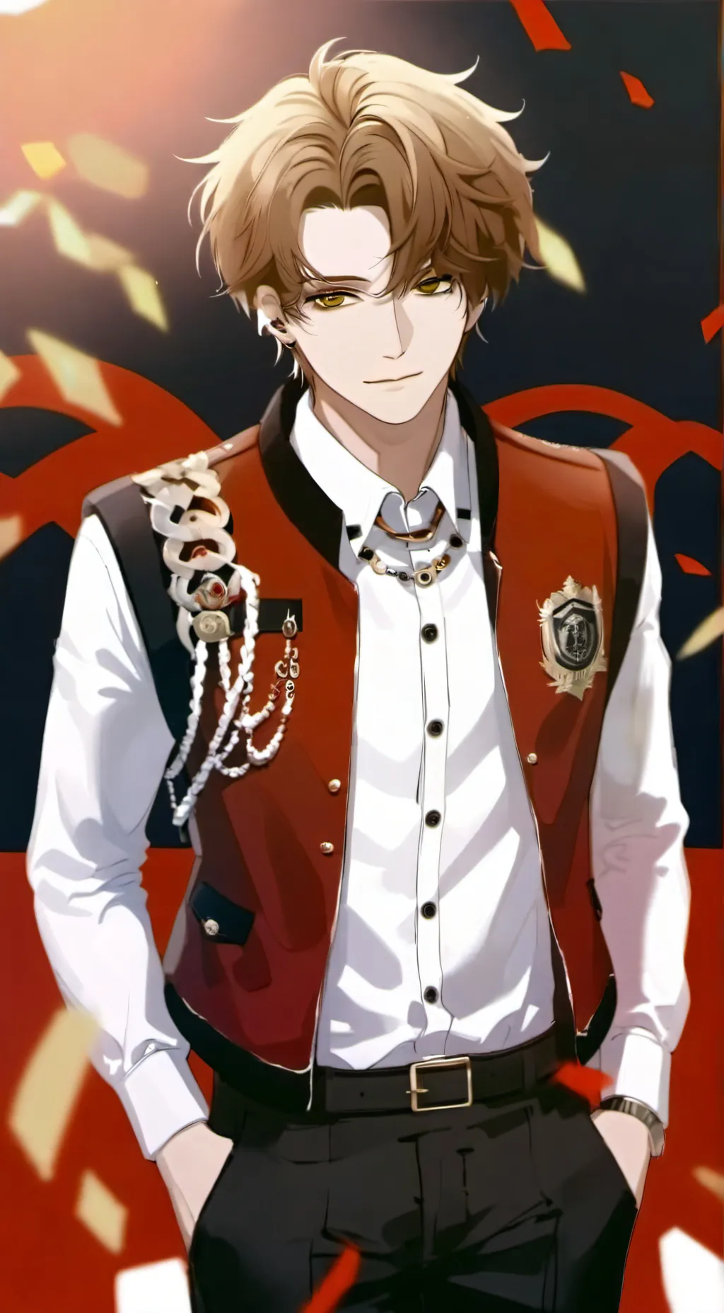 ai character: Leon background