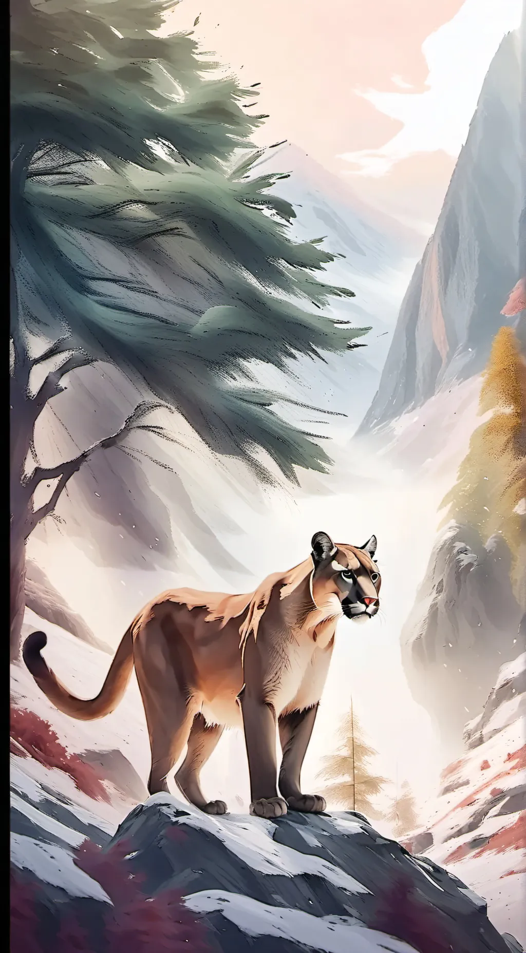 ai character: Woodwalkers  background