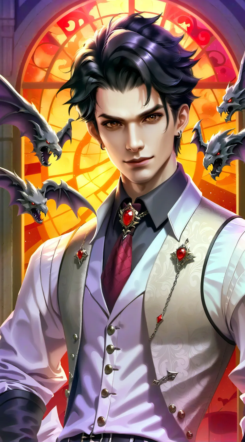 ai character: luke background