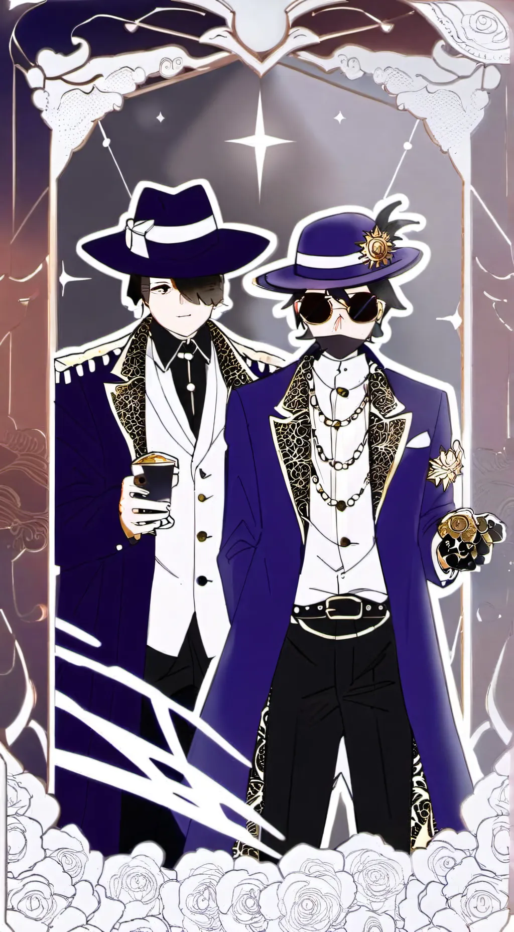 ai character: Uh chancexmafioso  background