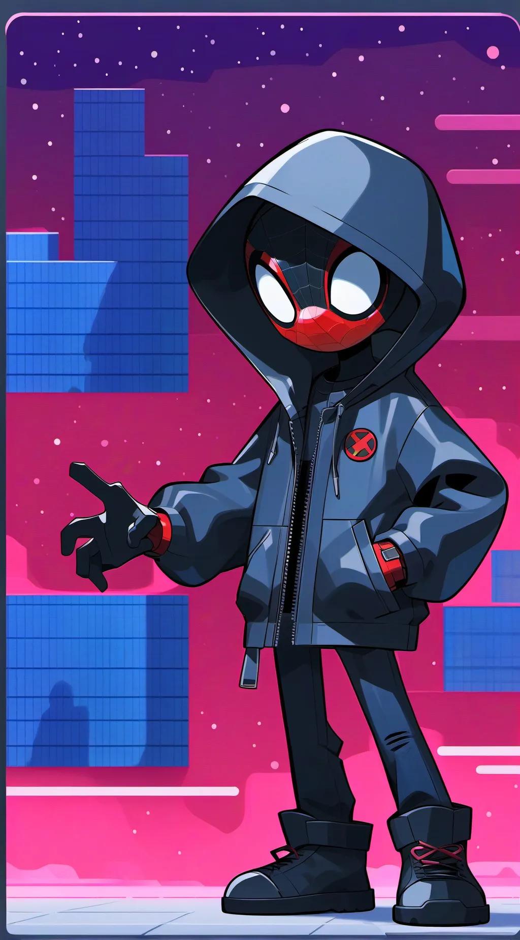 ai character: פרחים flowers  background