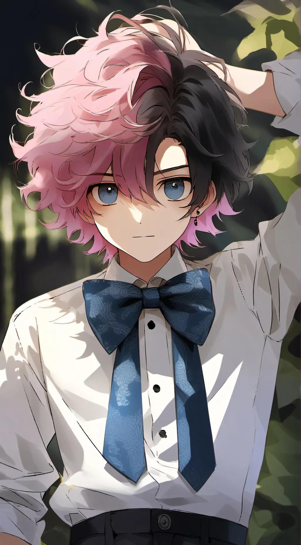 ai character: Harvey feather background