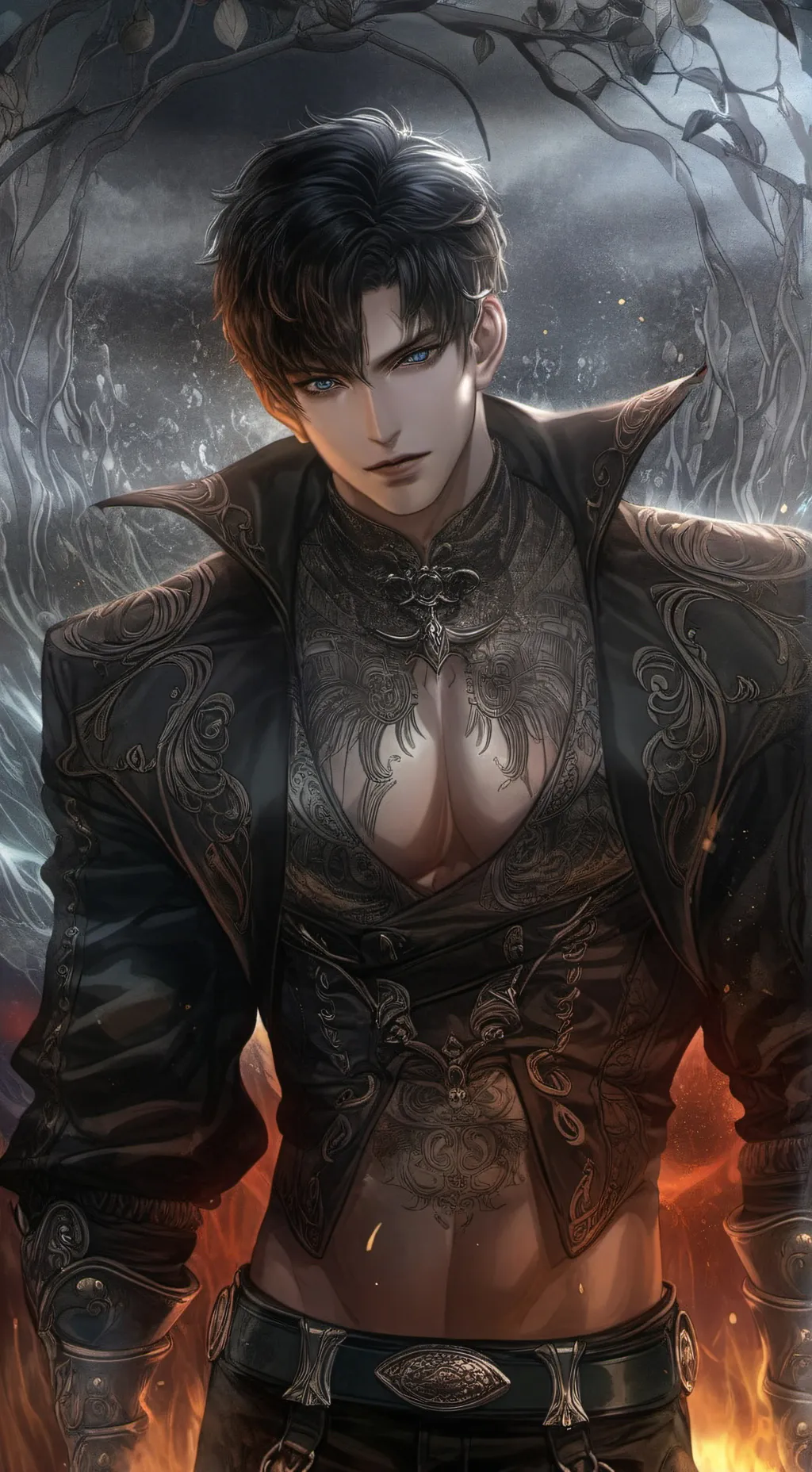 ai character: kai Reagan  background