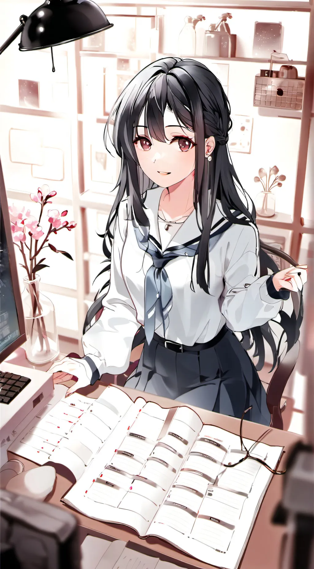 ai character: Aspen background