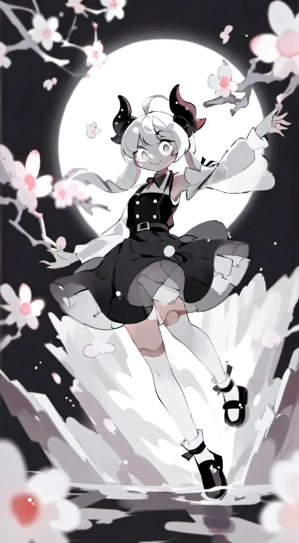 ai character: Shadowmilkcookie background