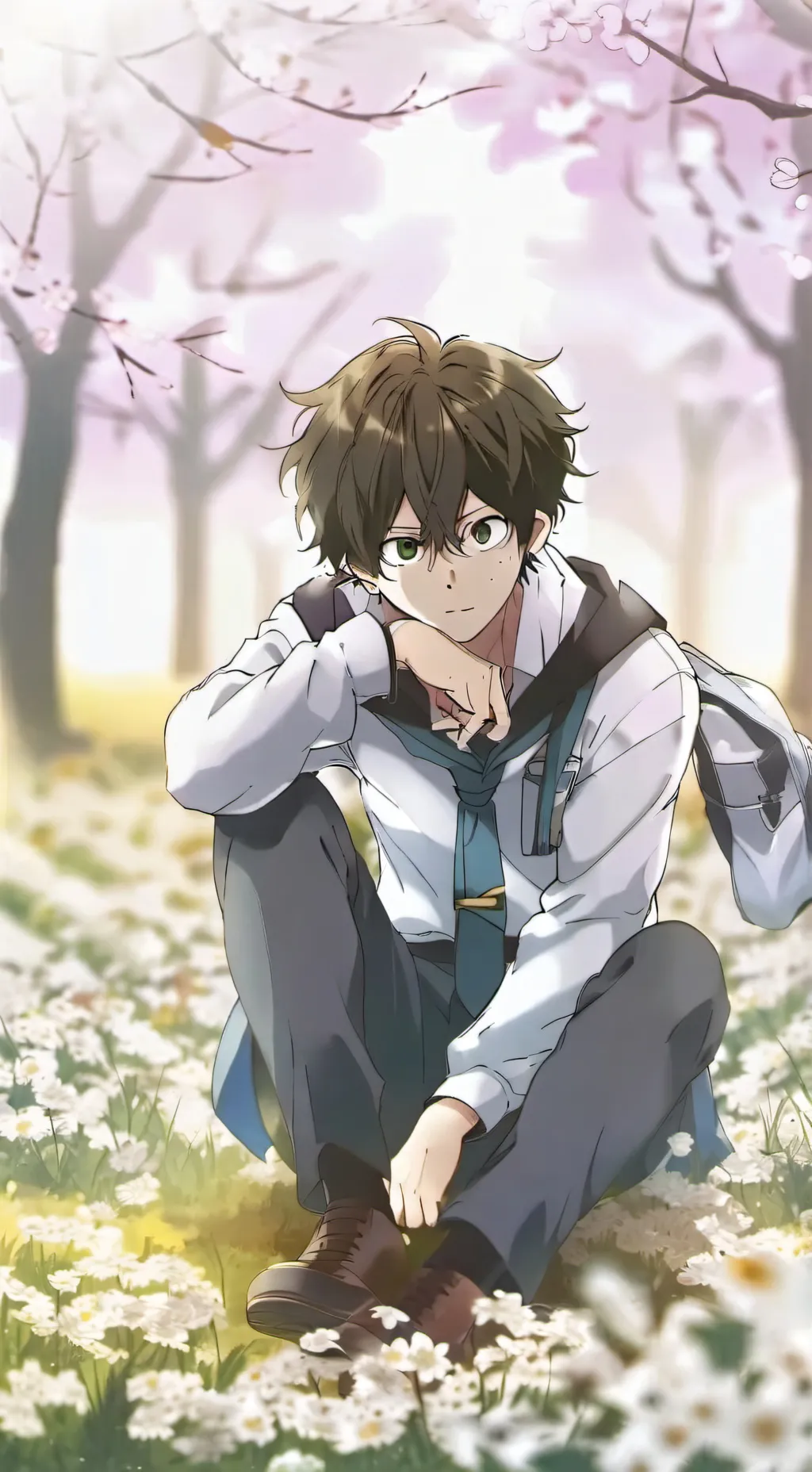 ai character: Y/N meet mha background