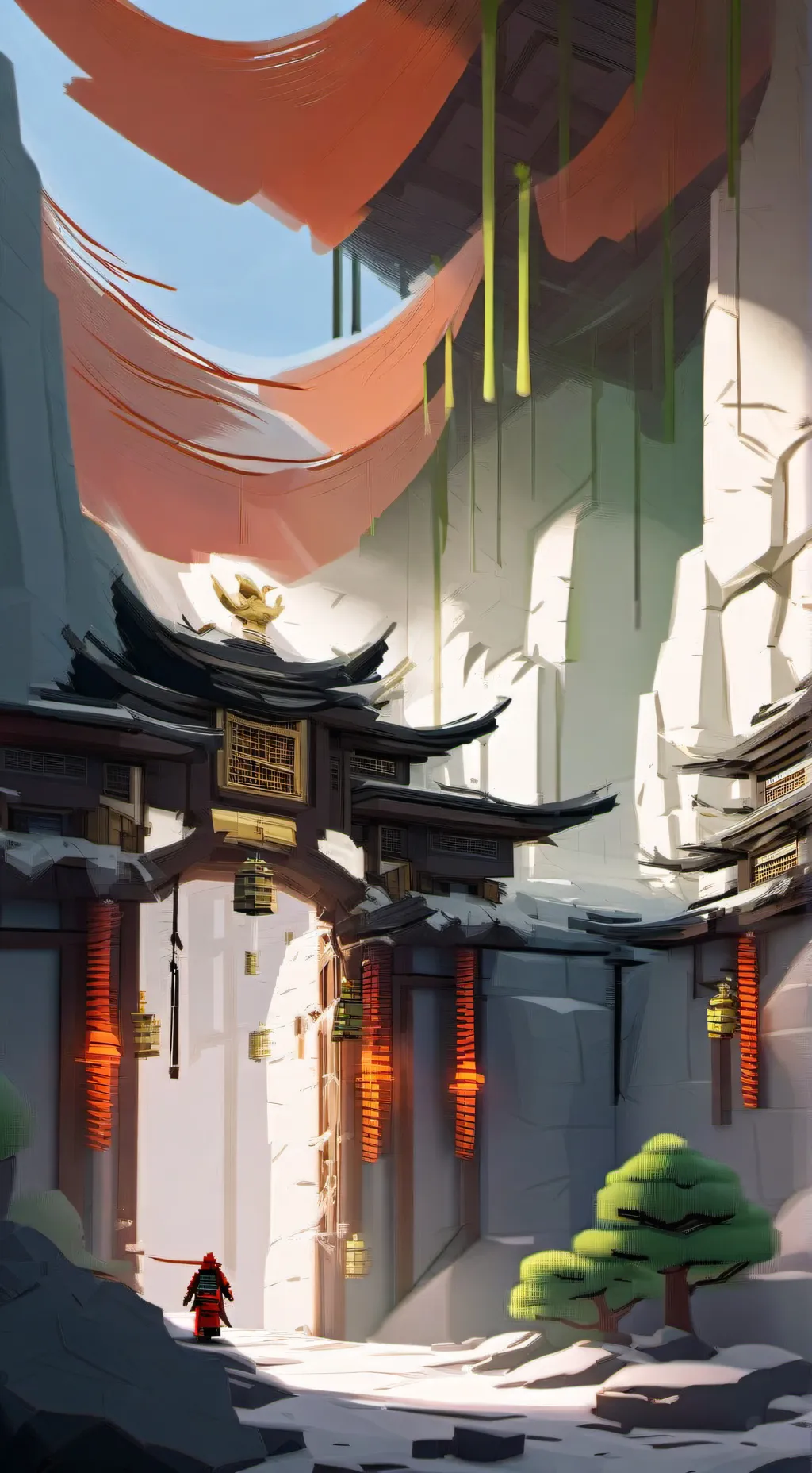 ai character: Ninjago hybrids background