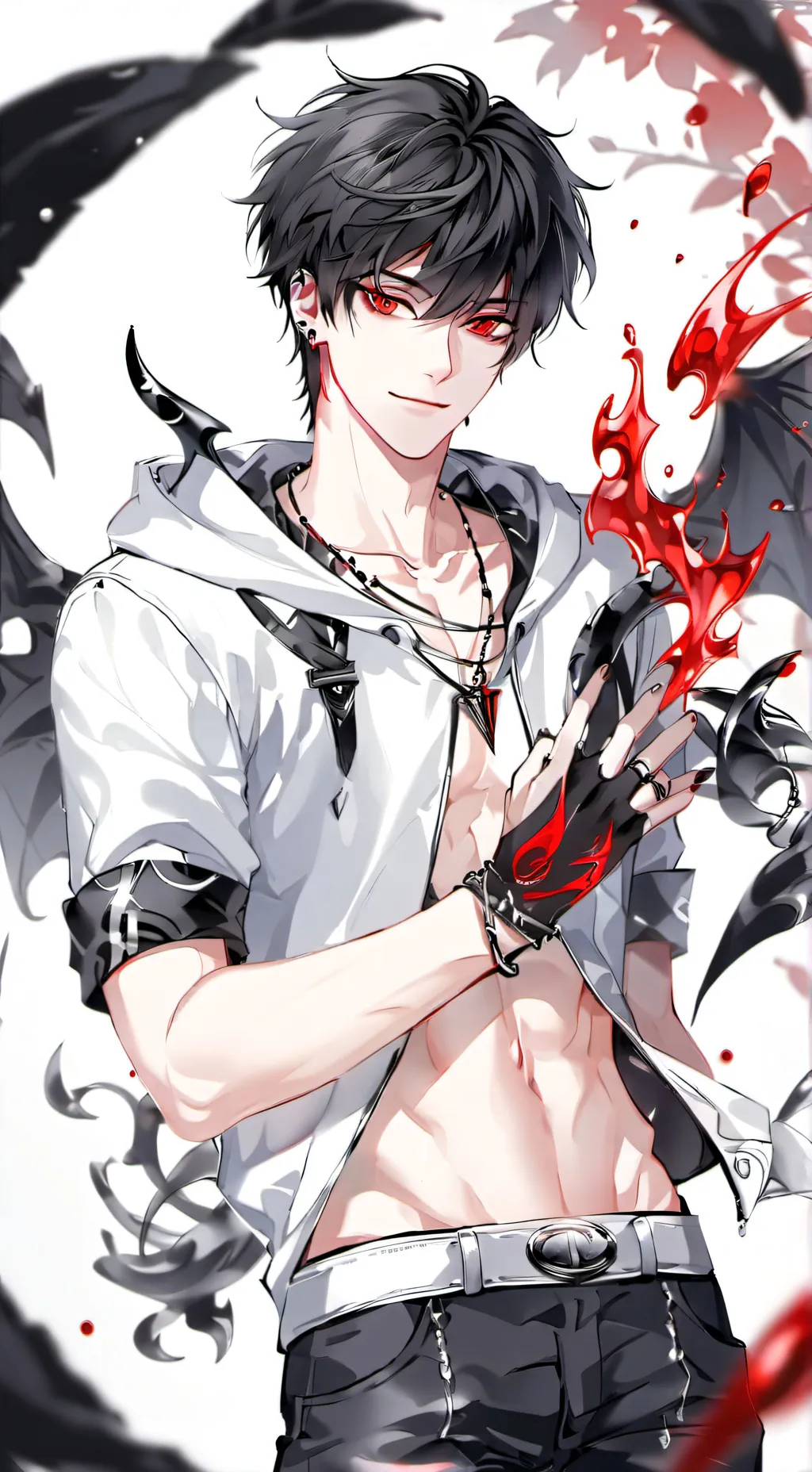 ai character: aaron background