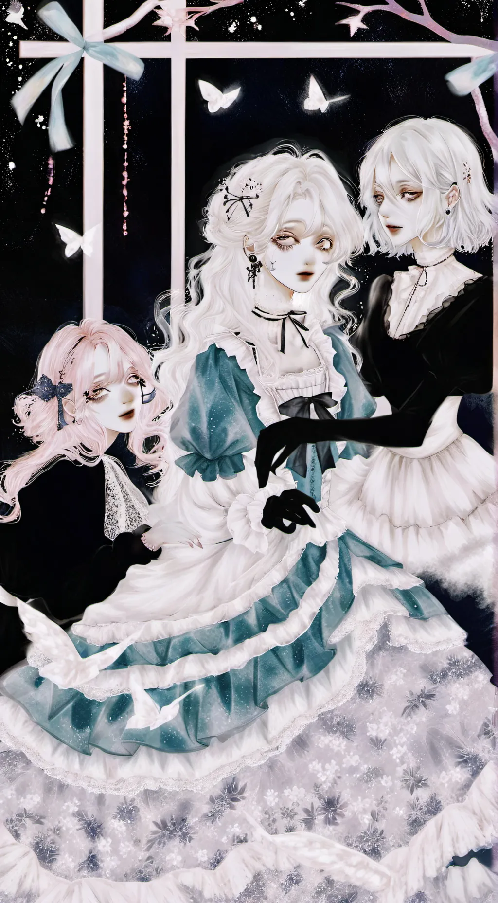 ai character: Bad gurl squad  background