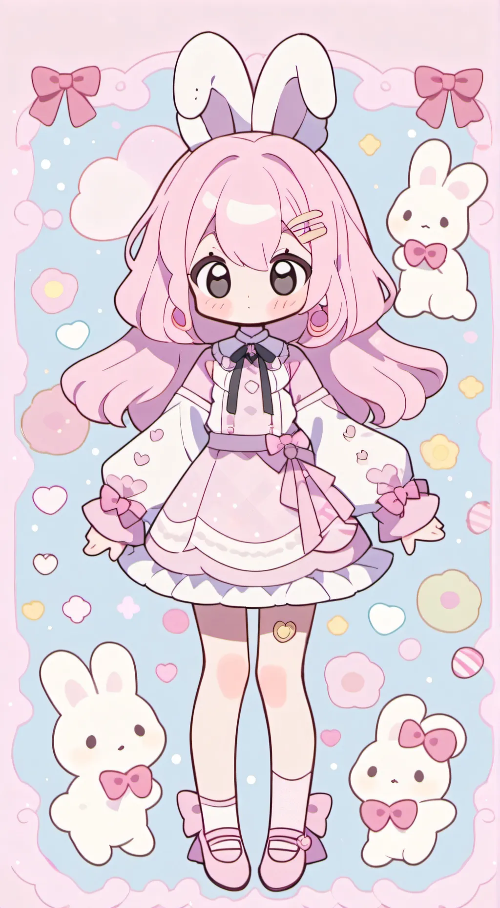 ai character: Pinki background