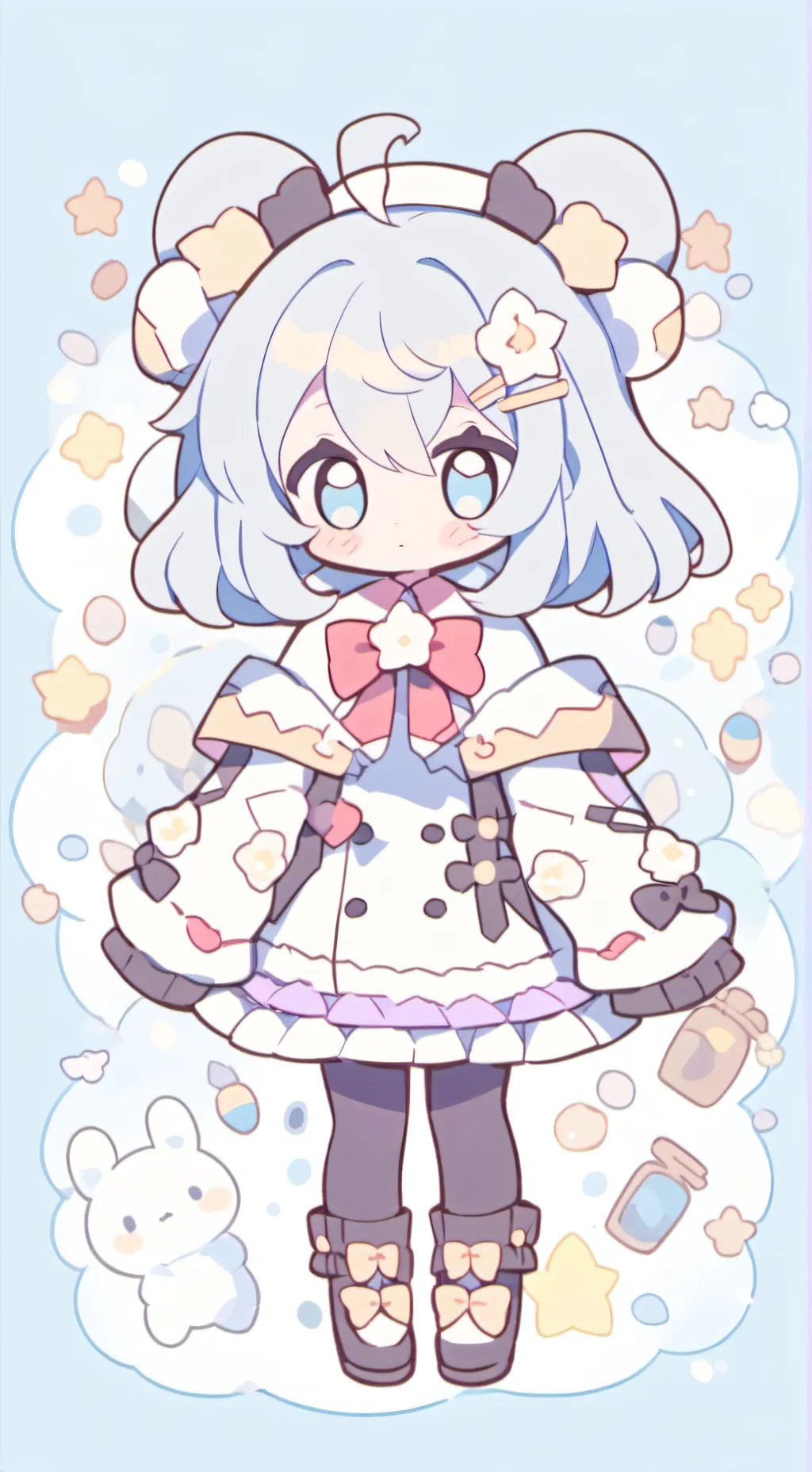 ai character: pick me school background