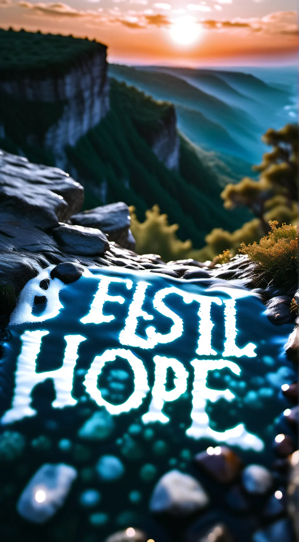 ai character: THE FALL OF K HOPE background