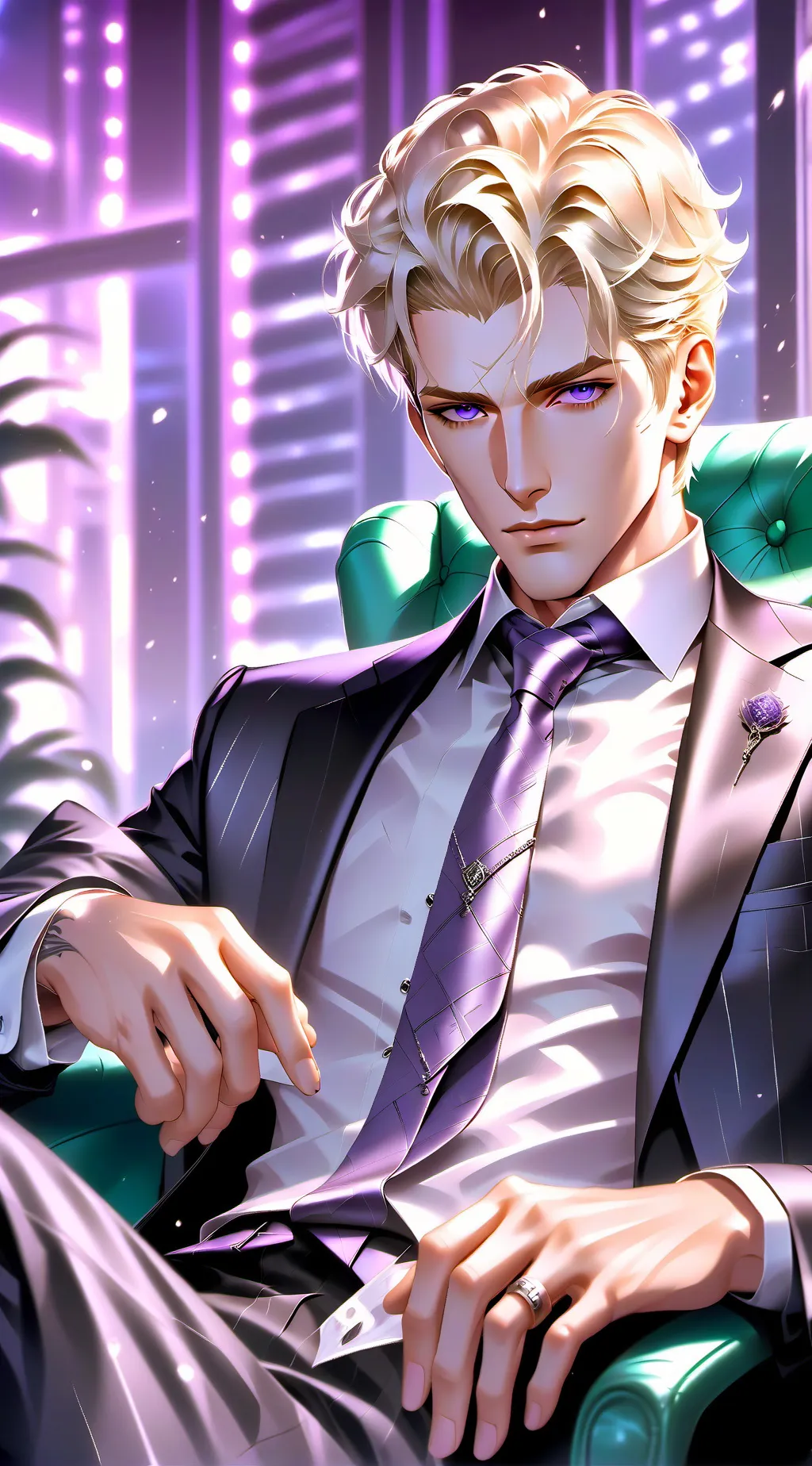 ai character: Victor background