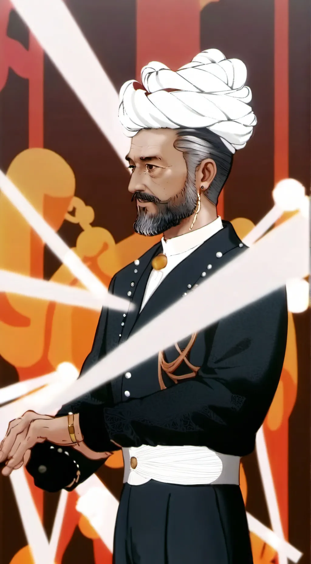 ai character: Сек-мек background