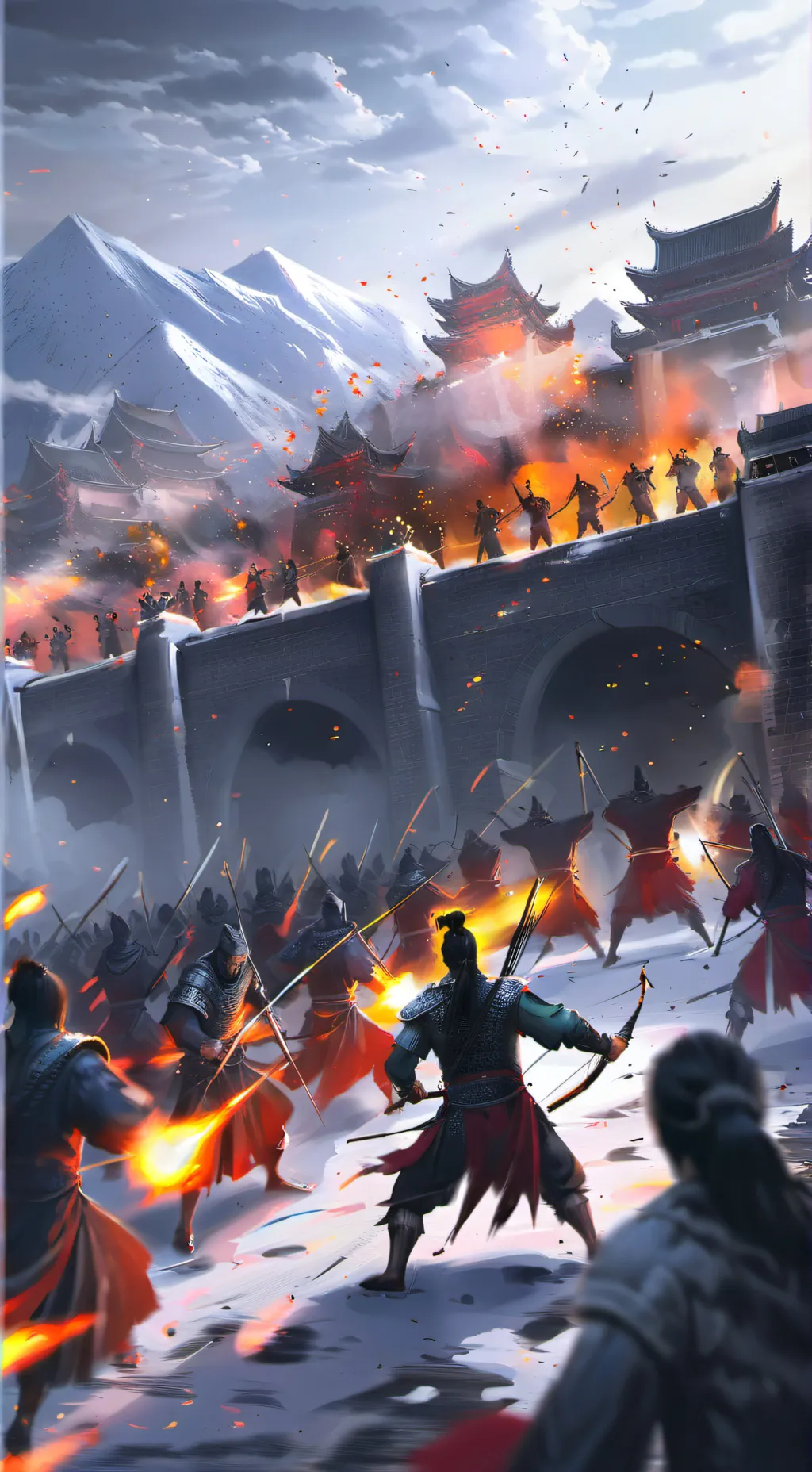 ai character: The Three Kingdoms background