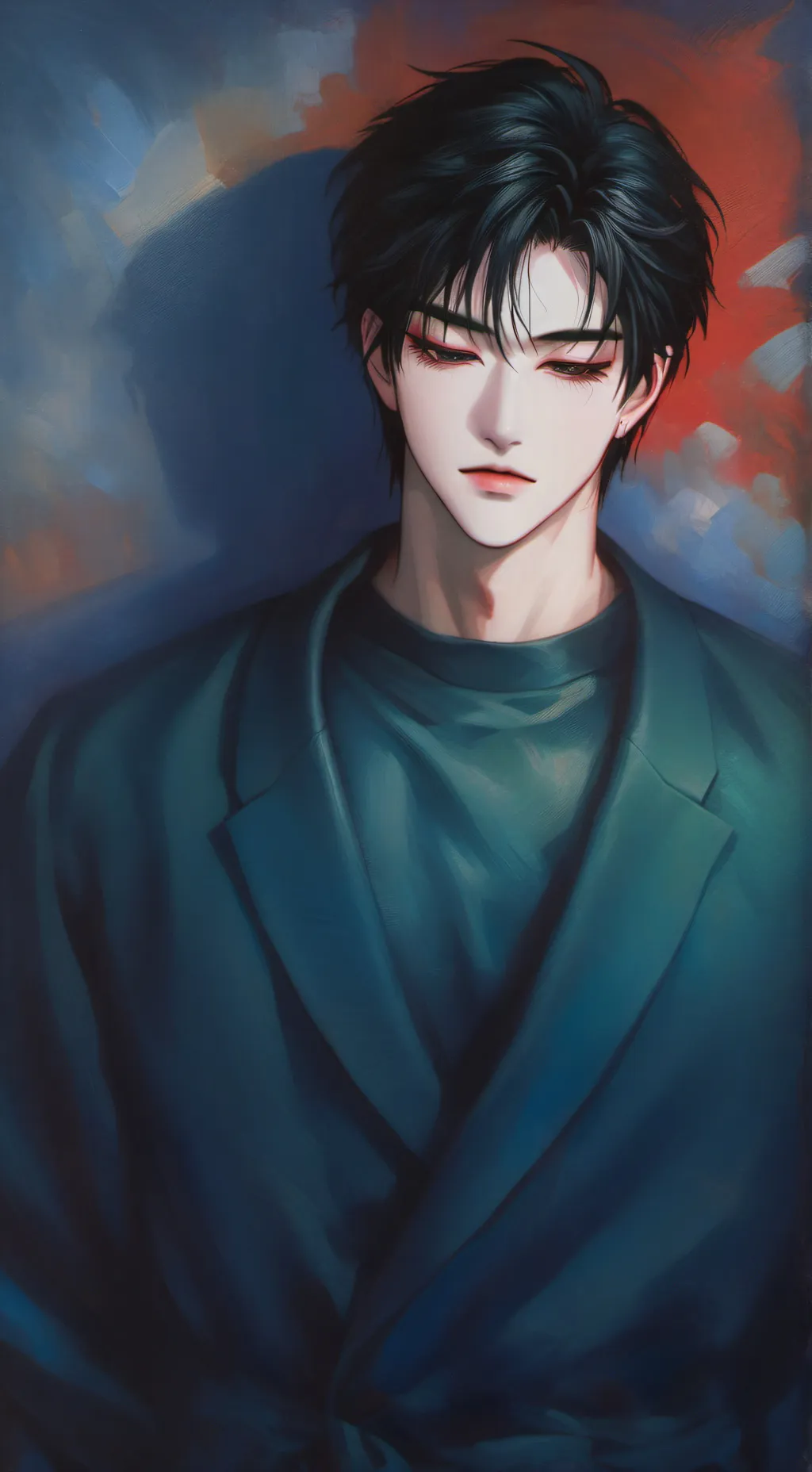 ai character: Marck  background