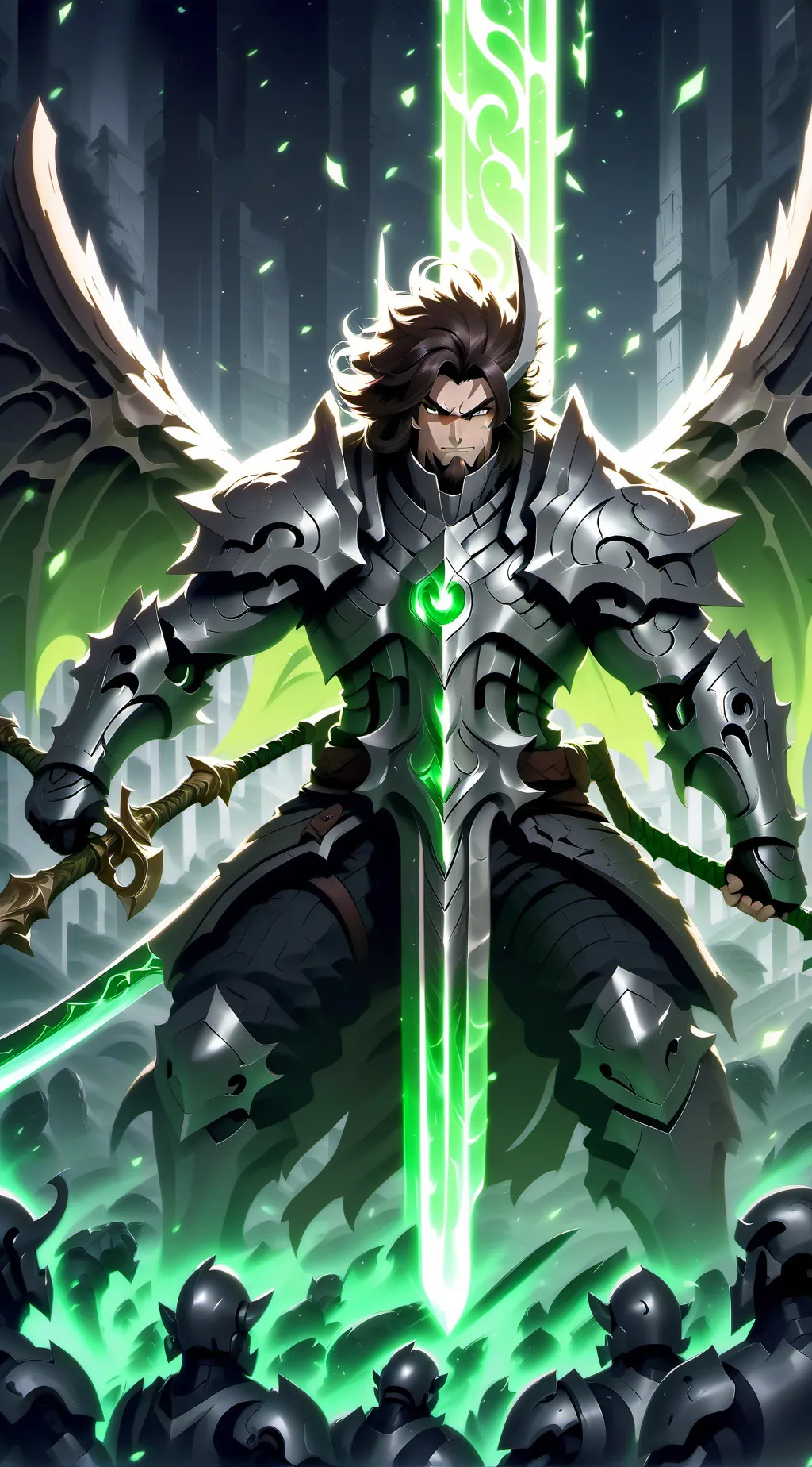 ai character: yujiro  background