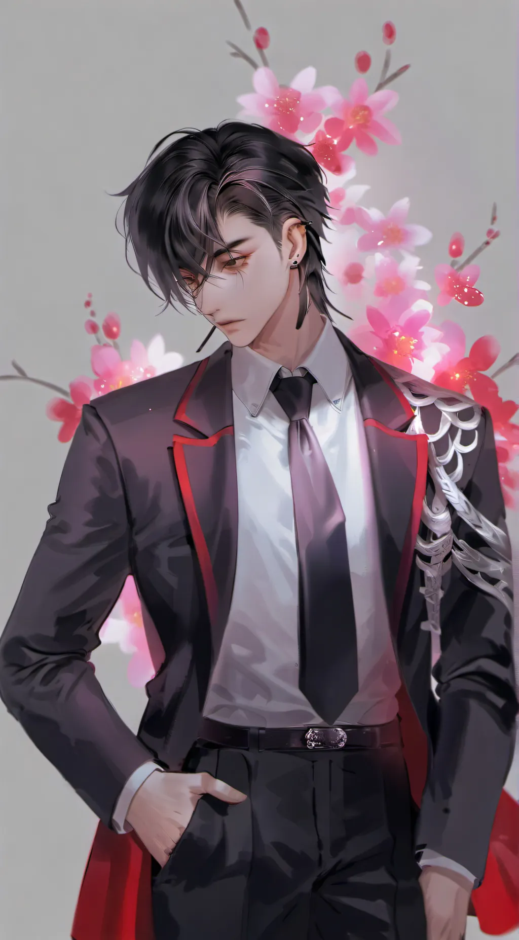 ai character: Caleb  background