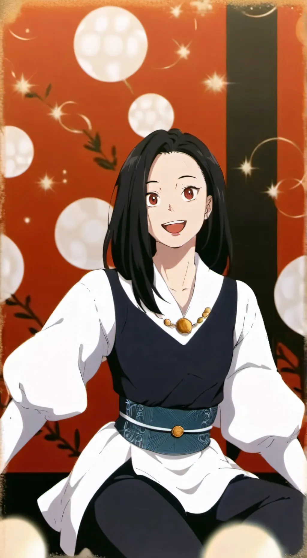 ai character: You x Momo~ background