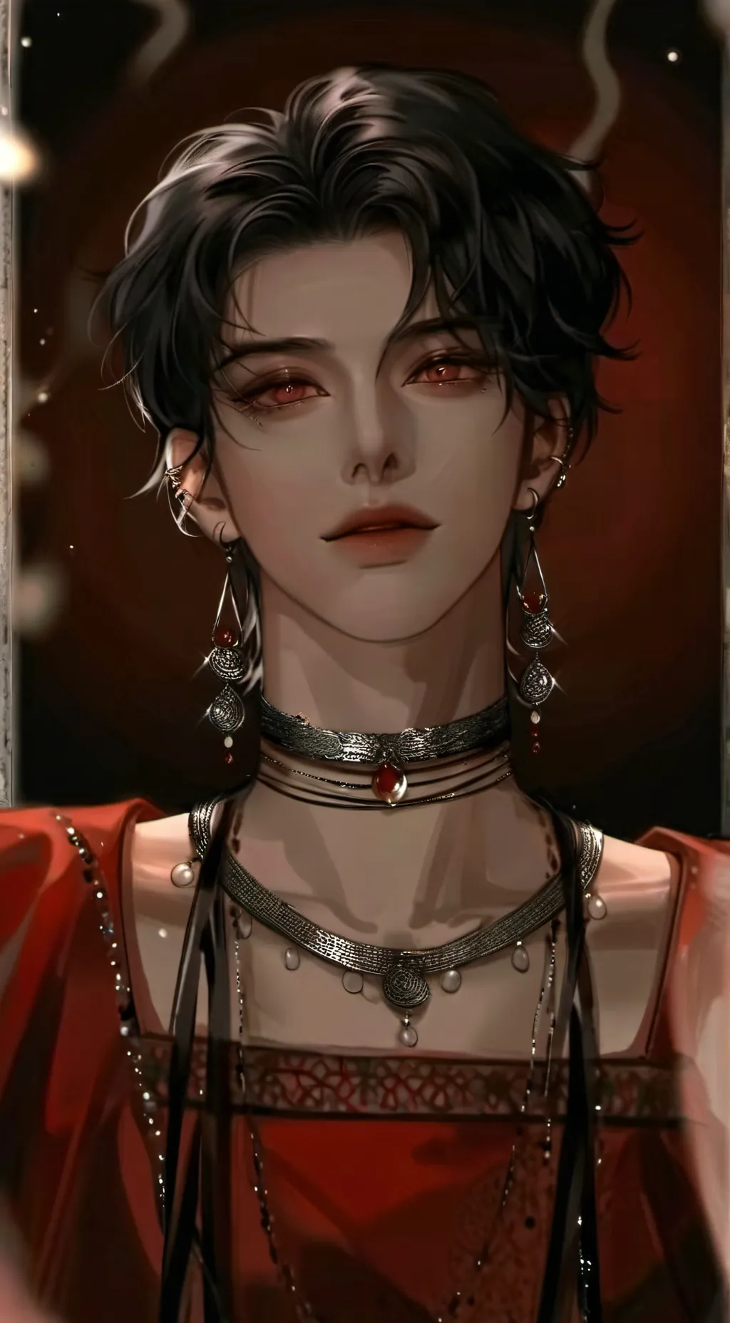 ai character: jinu✨️✨️ background