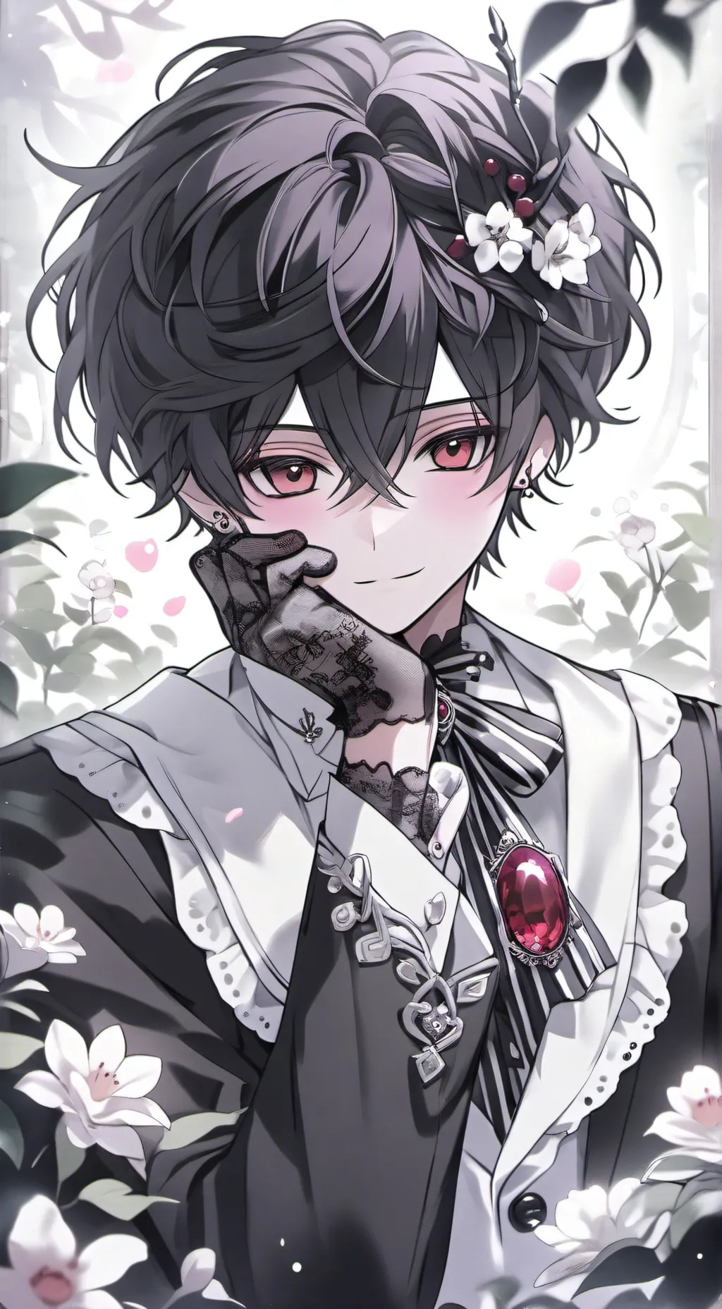 ai character: Prince Emmanuel  background