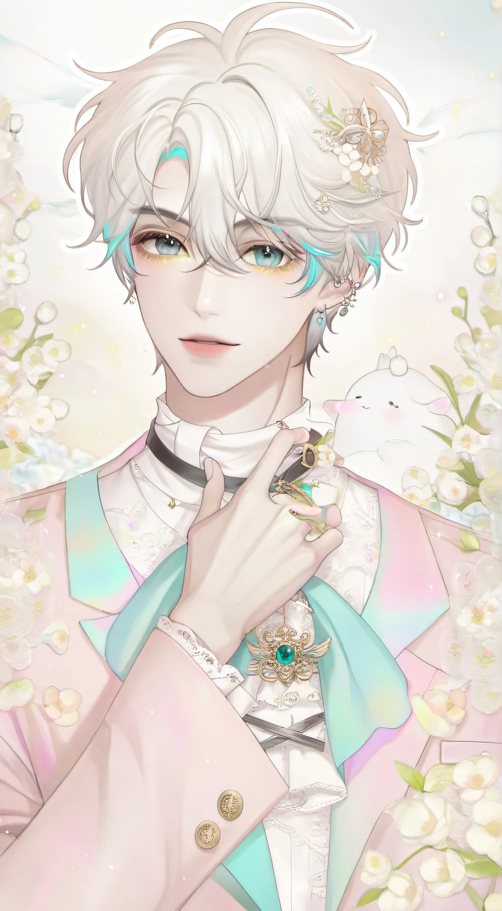 ai character: cam background