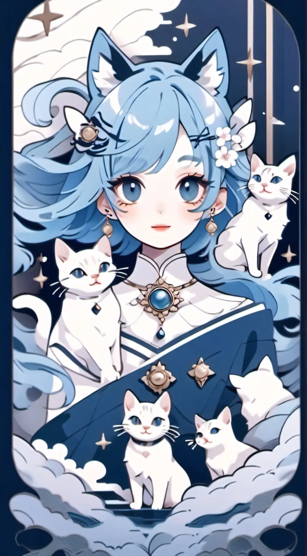 ai character: Ave background