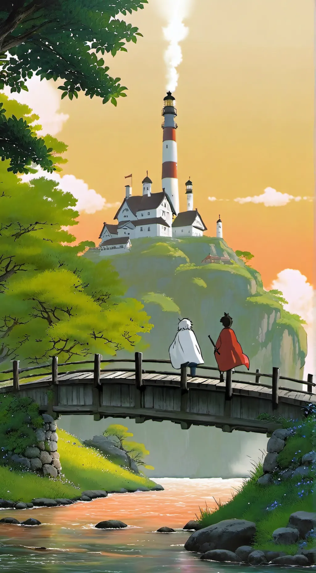 ai character: Huntix×Saja boys background