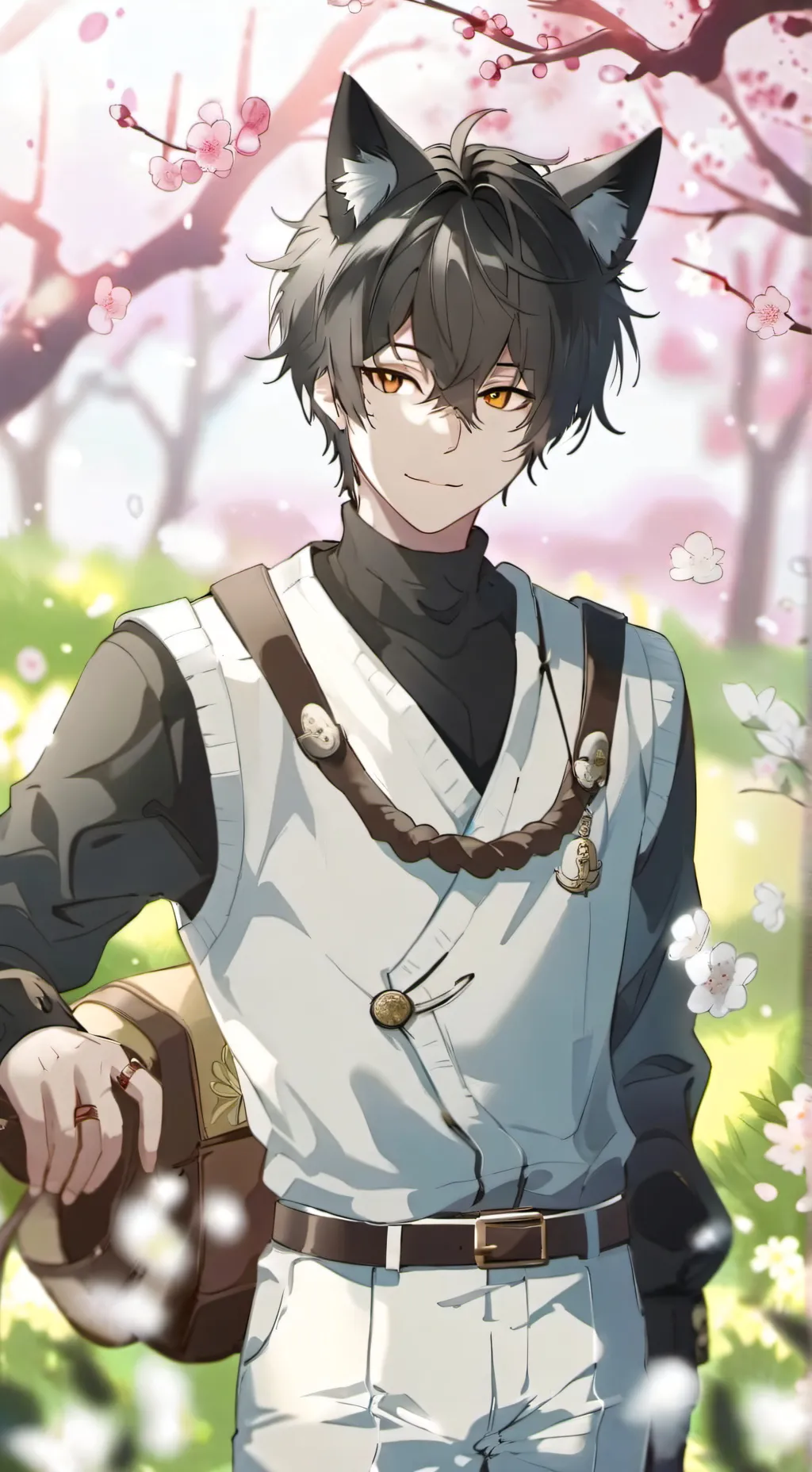 ai character: stile background