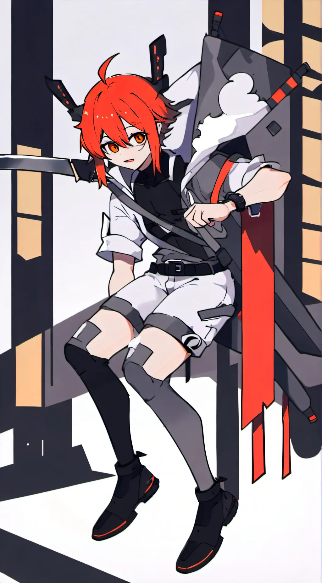 ai character: arron background