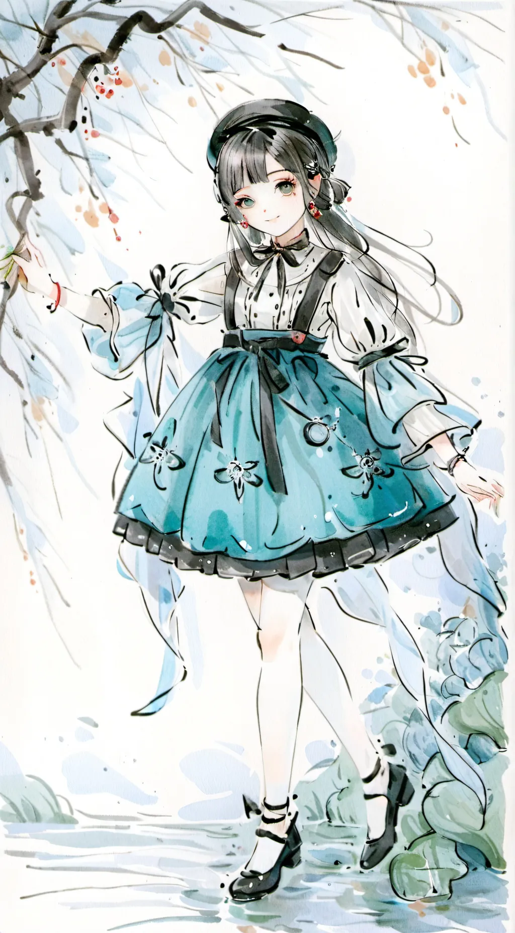 ai character: Zoey background