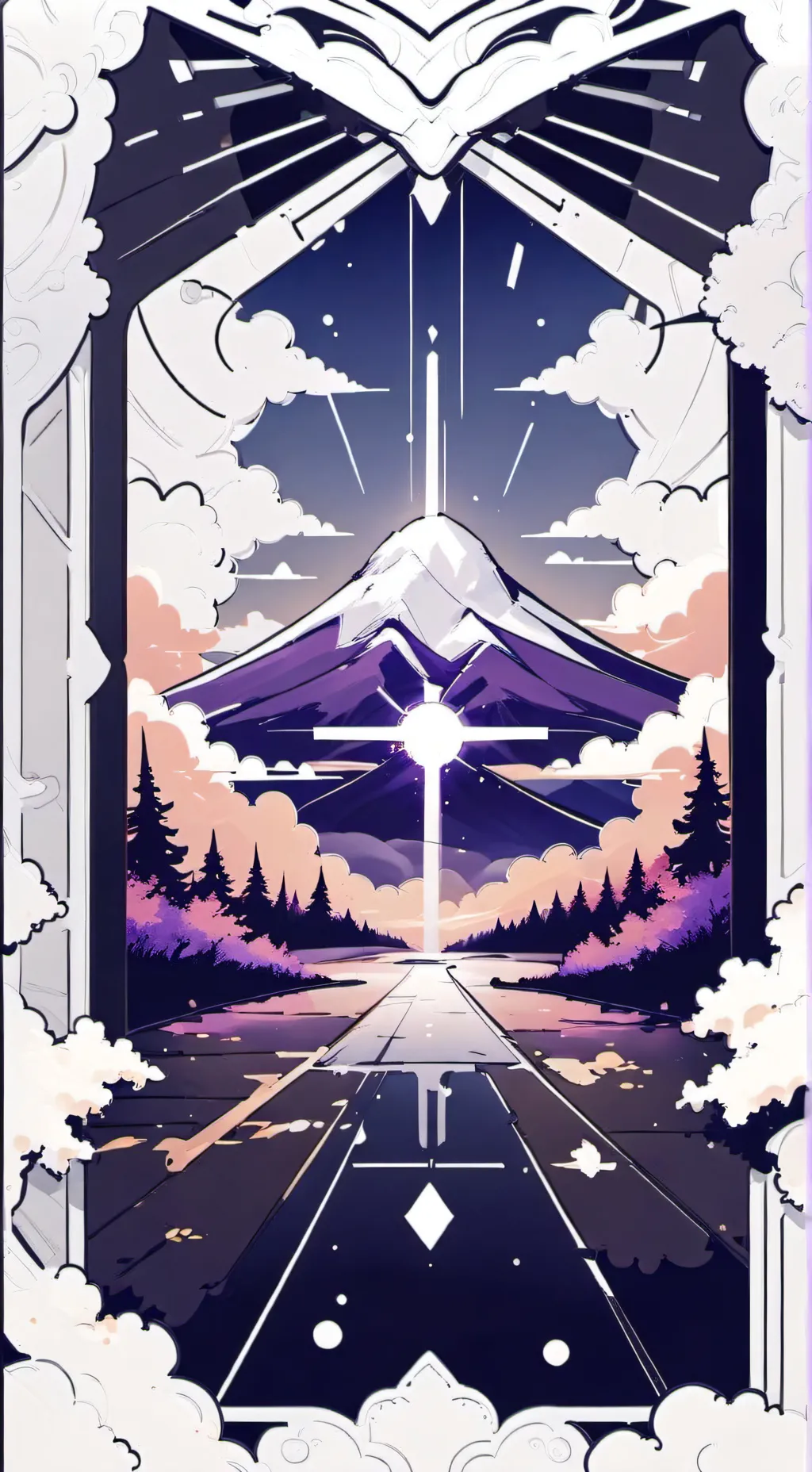 ai character: Go wild no stops background