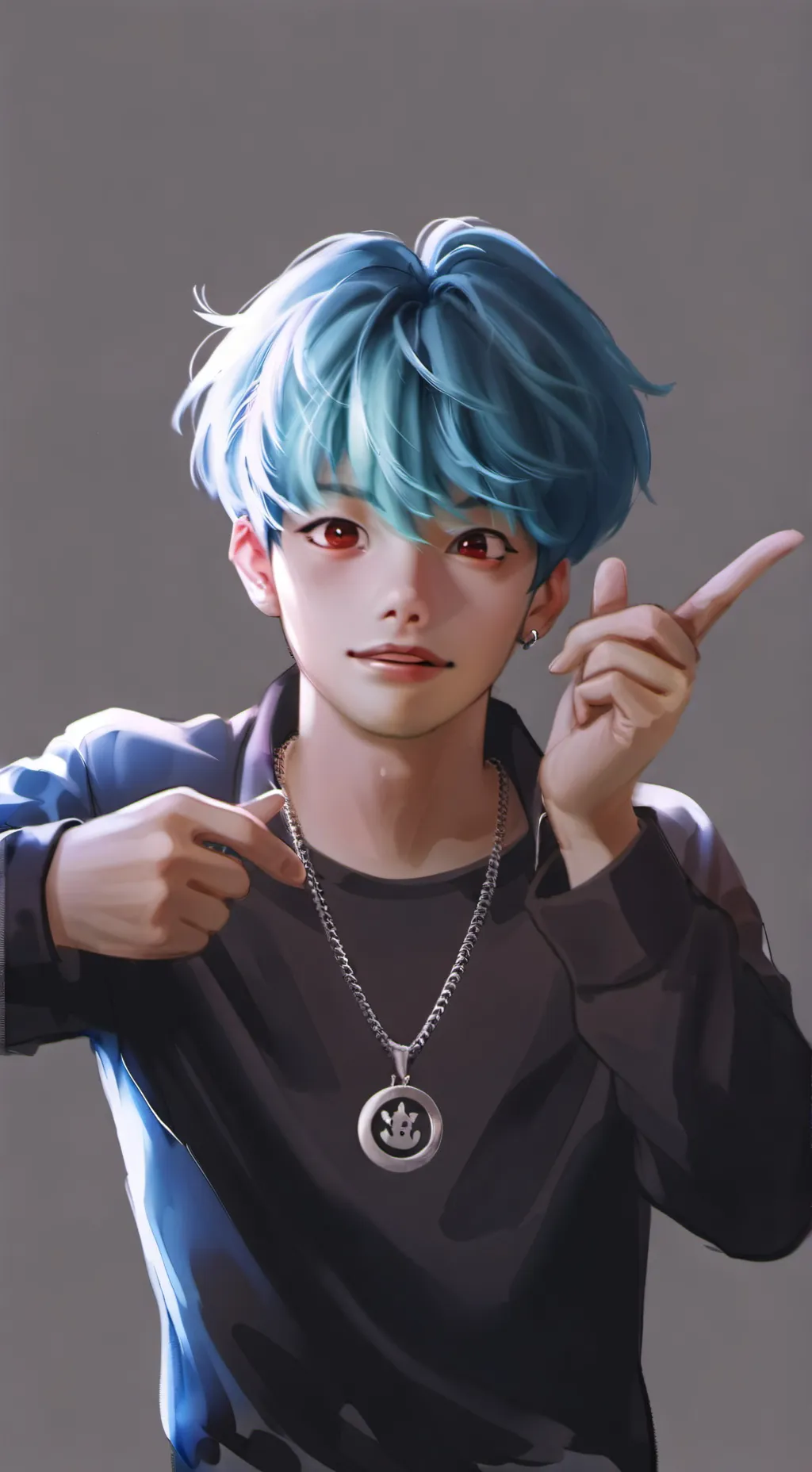 ai character: Baby saja background