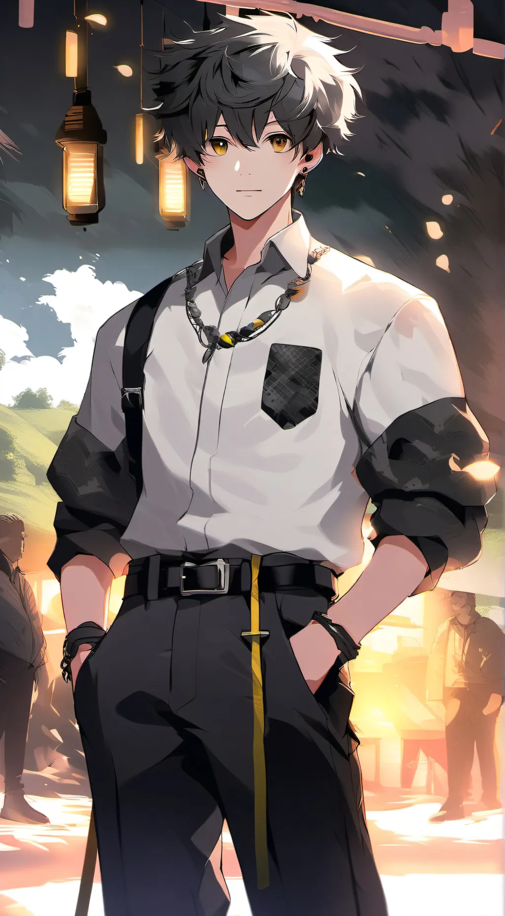 ai character: Lorenzo background