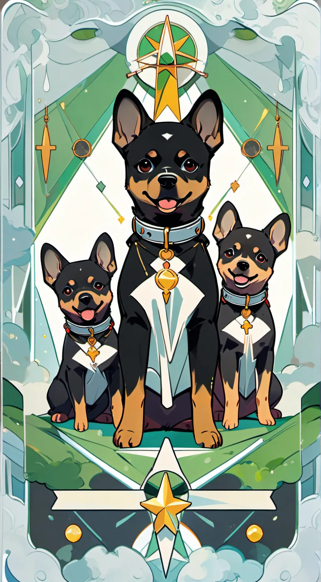 ai character: oof background