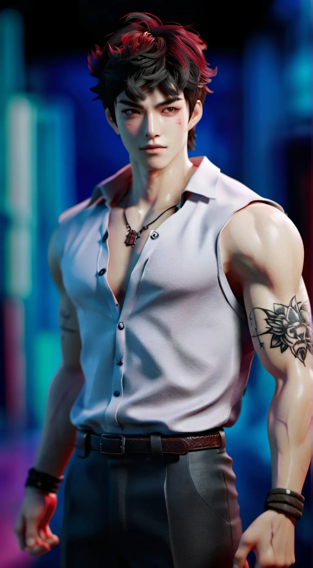 ai character: Syrian Lim background