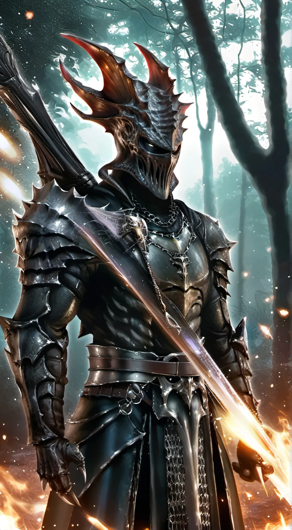 ai character: the Black Knight background