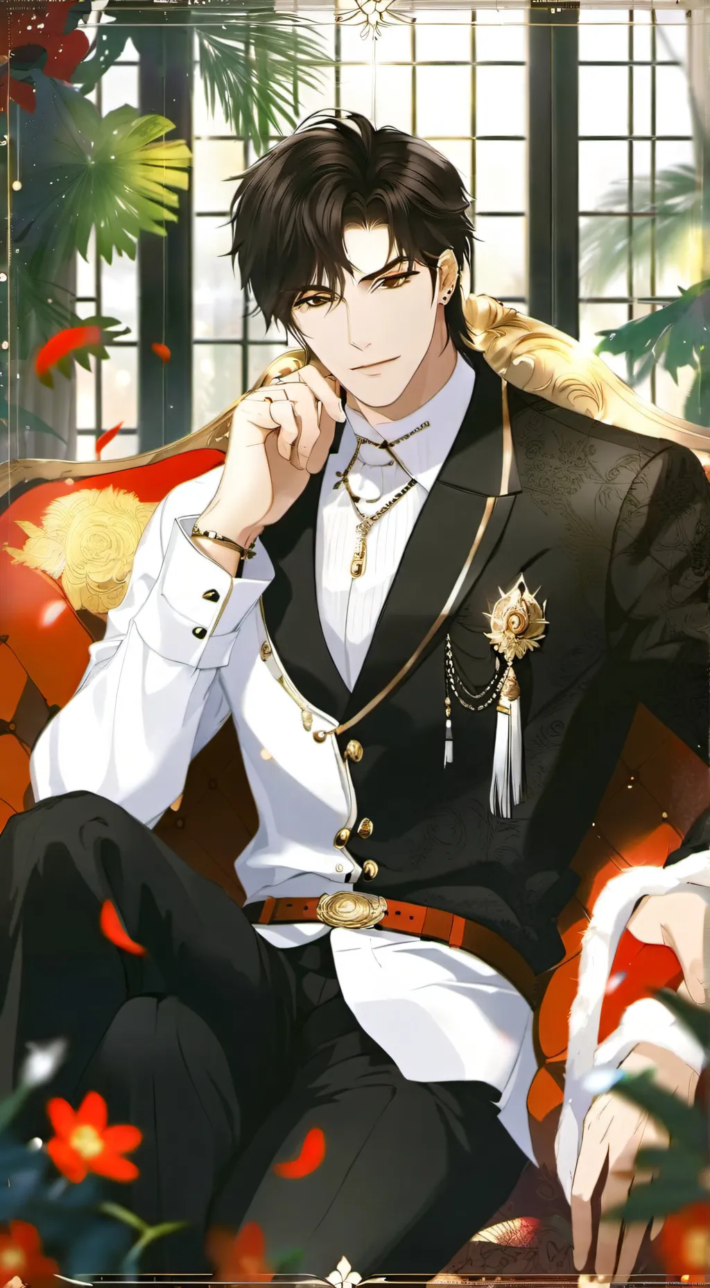 ai character: Marcus  Crawford. background