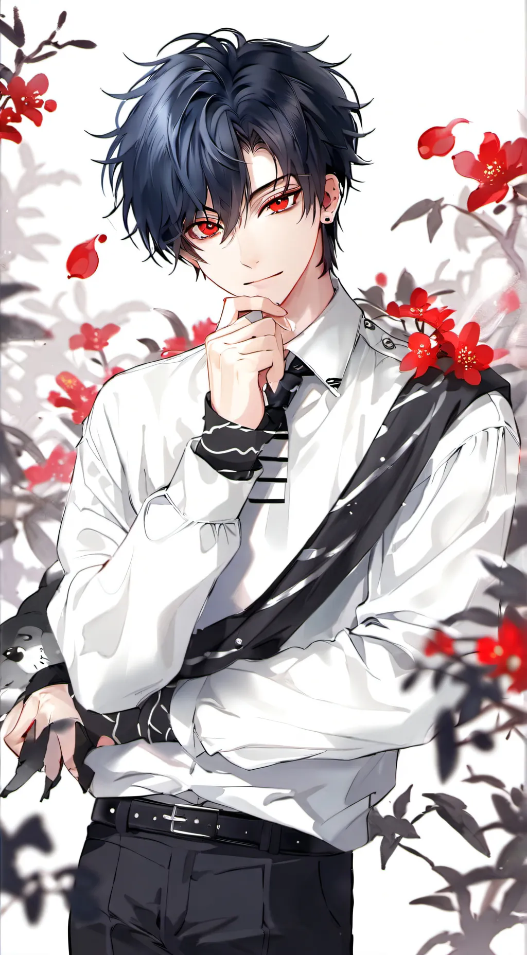 ai character: Sprunki jevin background