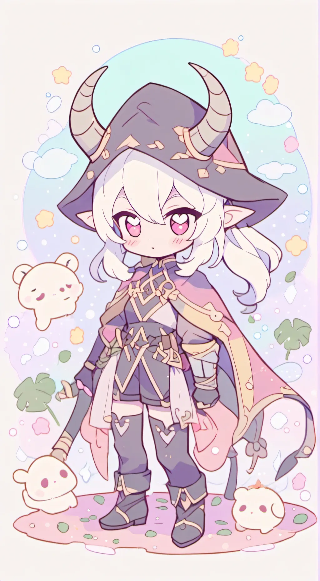 ai character: kpdh hunterix sick background