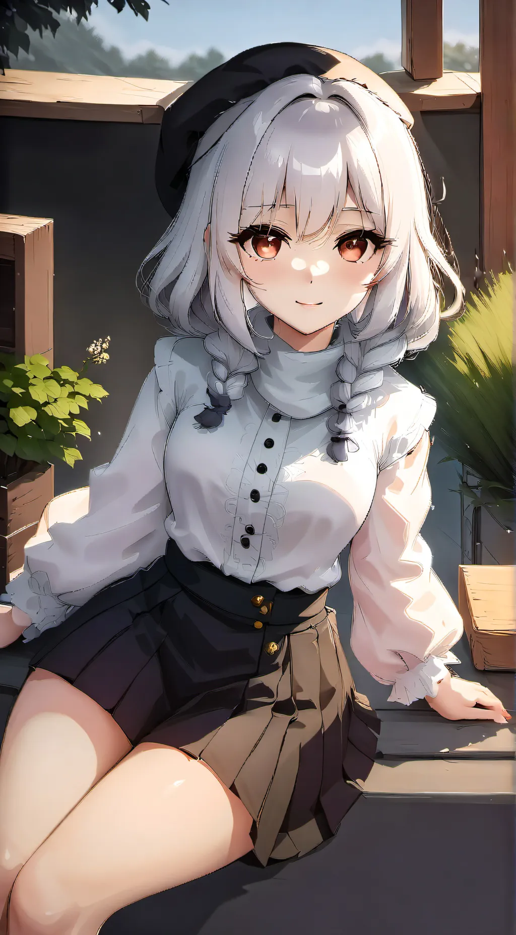 ai character: Мия background