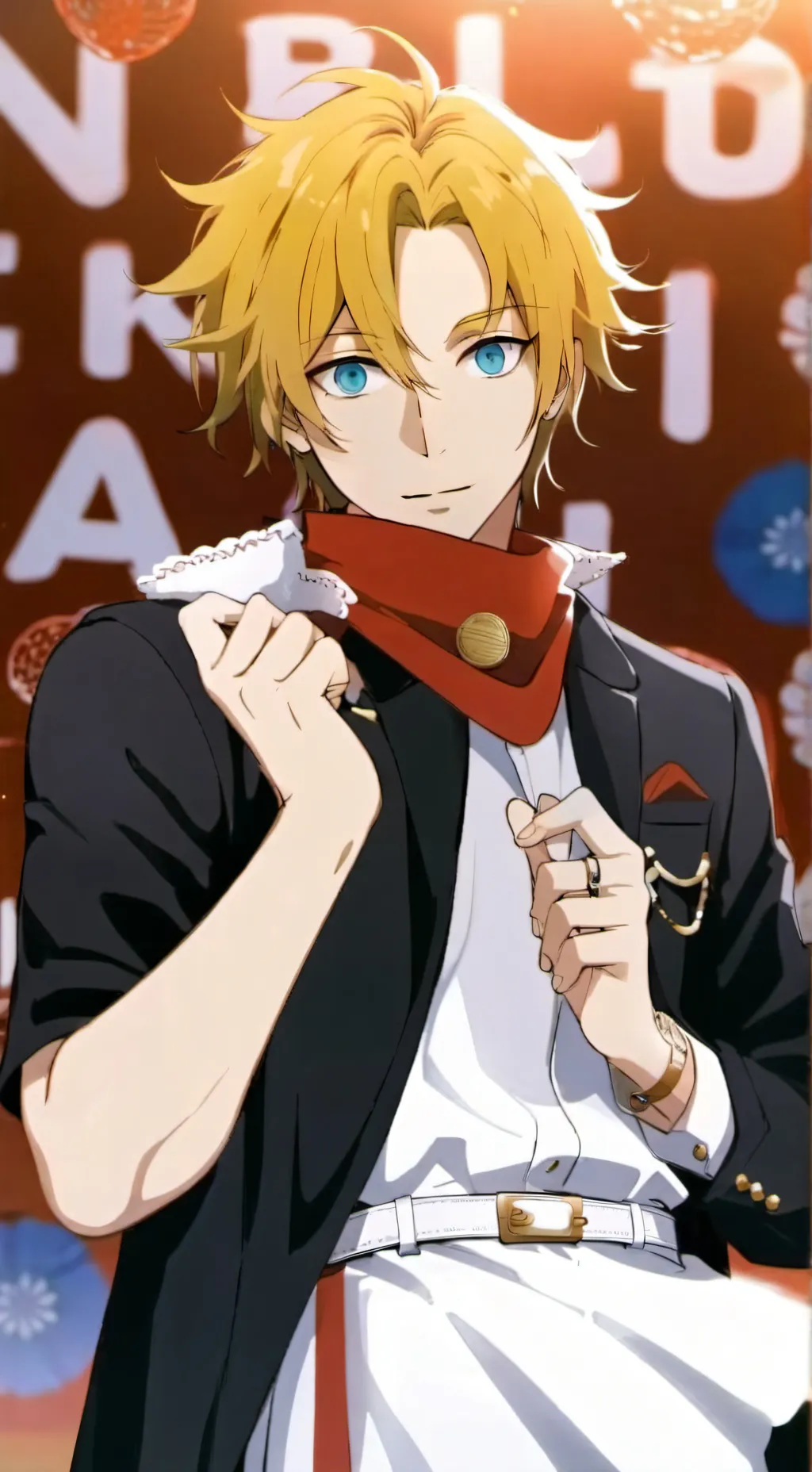 ai character: Kpdh x mha  background