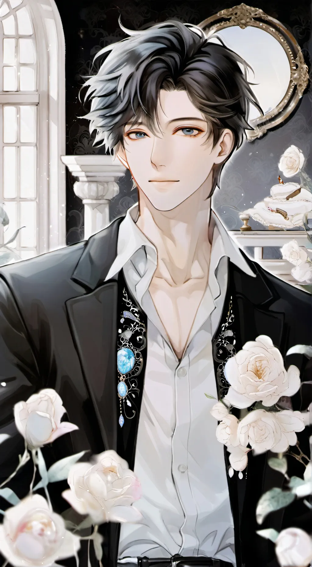 ai character: Milo background