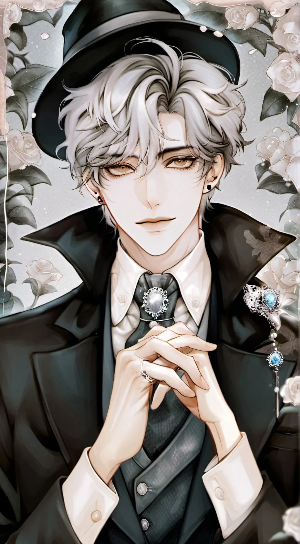 ai character: Xavier  background